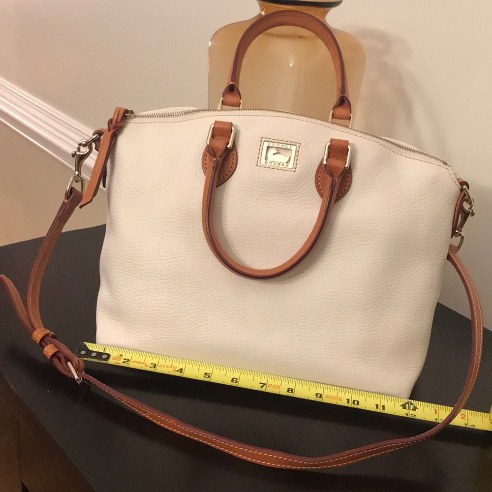 Dooney Bourne white leather